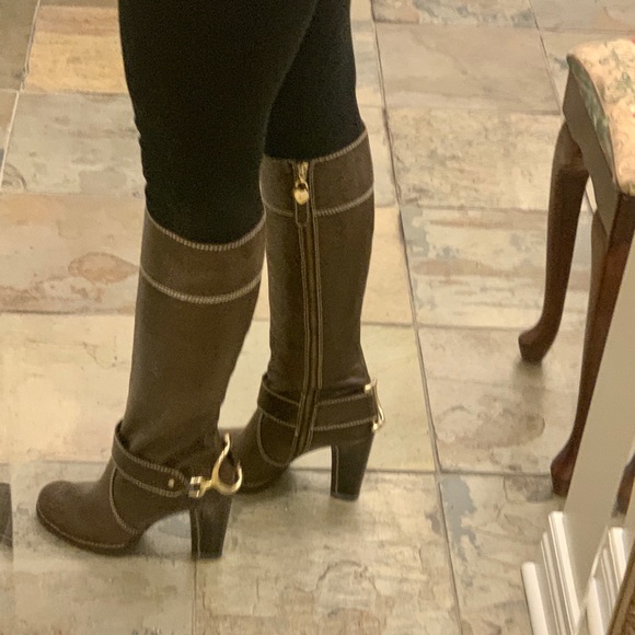Juicy couture tall leather boots - Picture 13 of 16